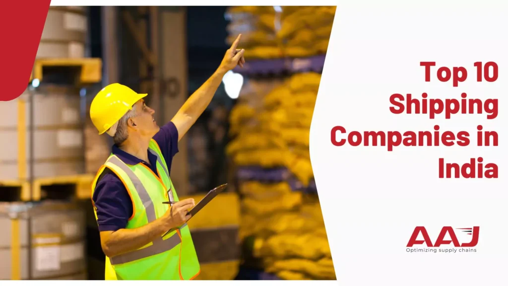 shipping companies in India