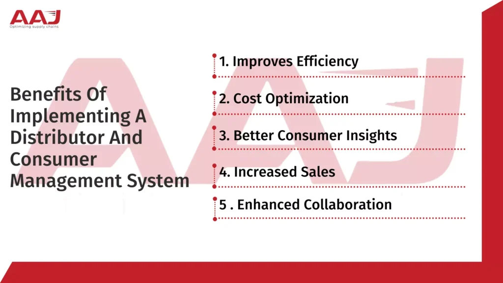 Distributor And Consumer Management System