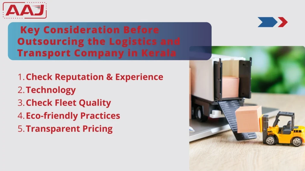 Logistics and Transport Company in Kerala