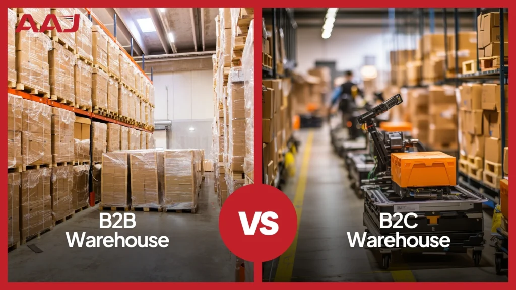 Difference Between B2B & B2C Warehouse Service