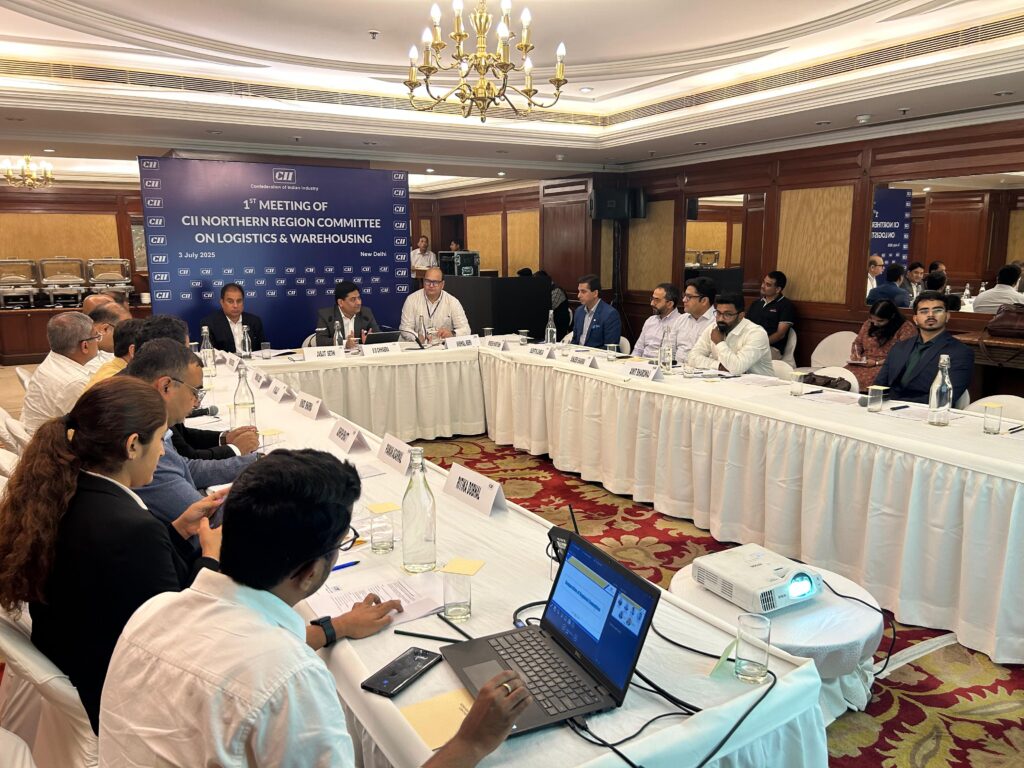 Panel discussion at CII Logistics & Warehousing Committee meeting